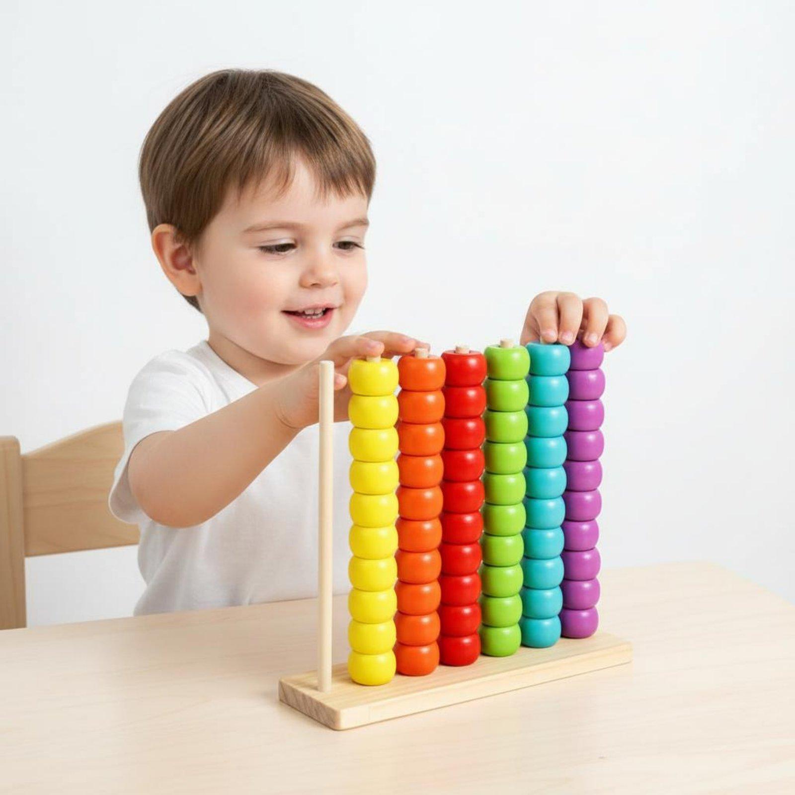 Colorful Abacus Color Shade Re - Abacus Counting Bead recension och pris