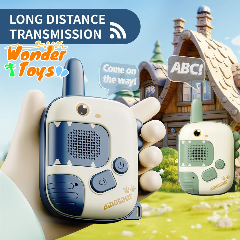 2 Pieces Dinosaur Walkie Talki - Kids Education Mobile recension och pris