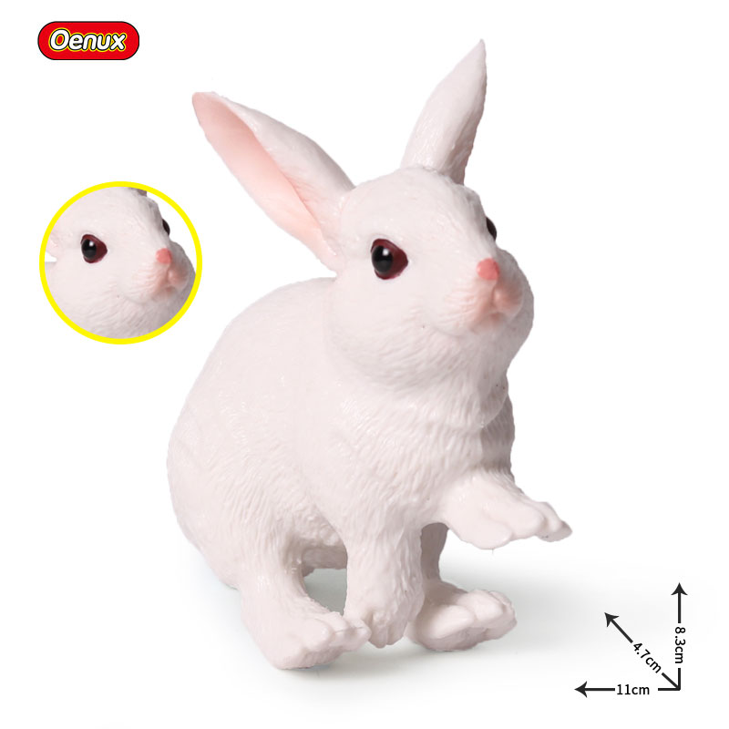 Oenux Lovely Farm Rabbit Bunny - Kids Without Education recension och pris