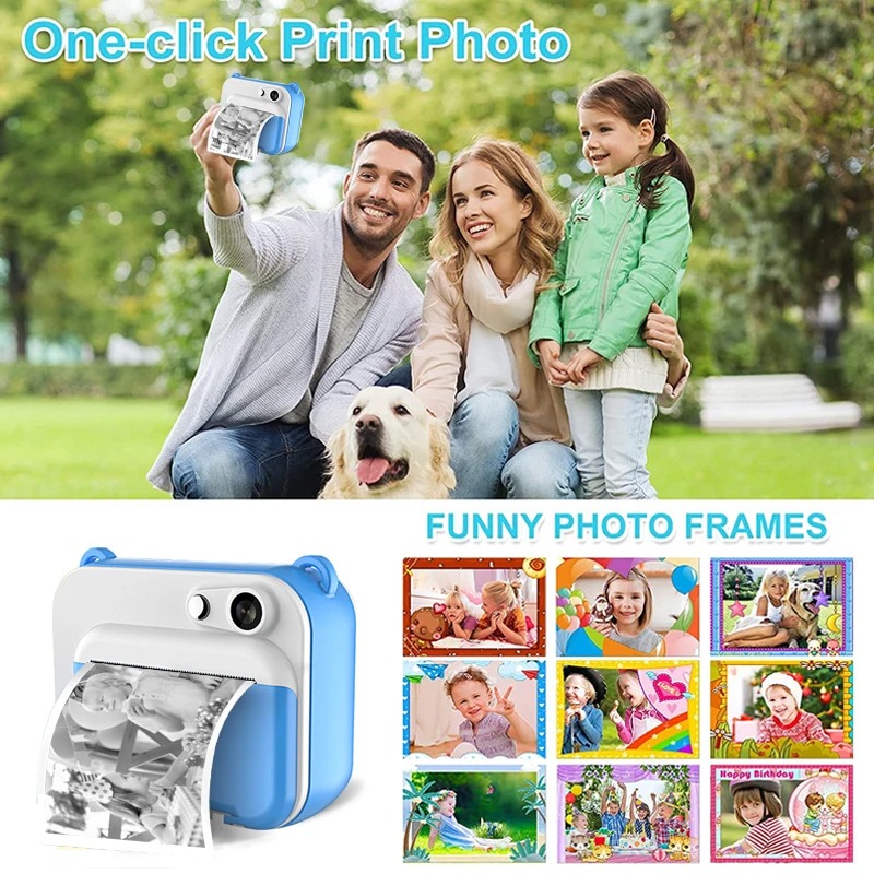 Children's Camera With Print K - Japanese Kids Education recension och pris