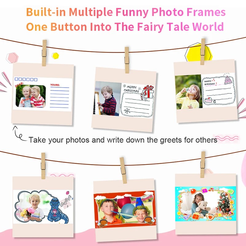 Children's Camera With Print K - Japanese Kids Education recension och pris