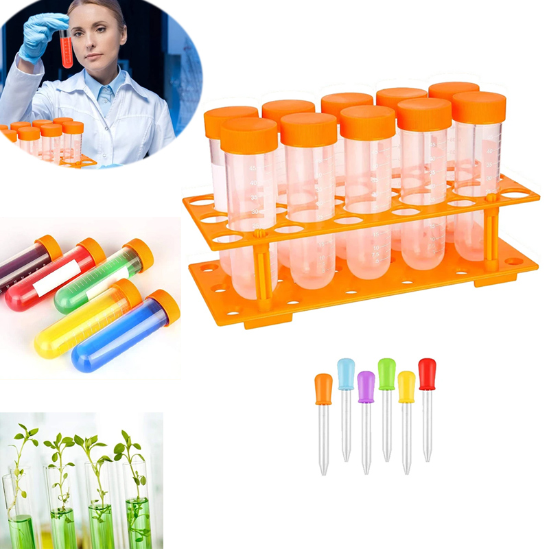 Kids Plastic Test Tubes Droppe - Kids Education Youtube recension och pris